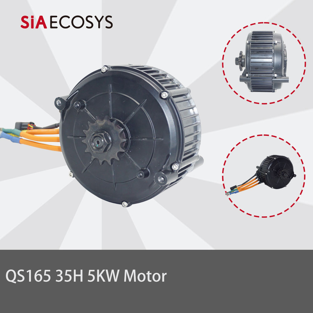 Fardriver Nd72850 Controller - Moteur d'entraînement intermédiaire QSMOTOR QS165 5000W
